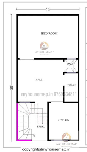 House Plan For 1 2 3 4 Bedrooms And