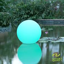 Smart Green Ball Lamps Give Us Crazy Outdoor Lighting Ideas Electronic House