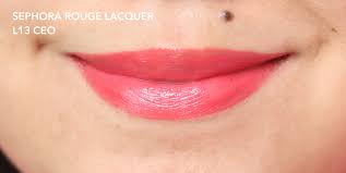 sephora rouge lacquer lipstick
