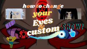 The shindo life wiki is dedicated to serving as an encyclopedia for. How To Change Custom Your Eyes In Shindo Life 2 Youtube