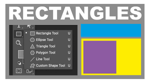rectangle tool photo beginners