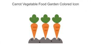 Garden Vegetable Icon Powerpoint