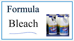 formula for liquid bleach