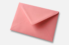Sunrise Pink Envelope