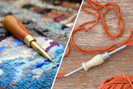 rug hooking vs punch needle what s