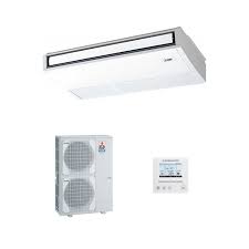 In a moderately hot weather, ceiling fans can even allow you to avoid air conditioner all together. Mitsubishi Electric Air Conditioning Pca Rp100kaq Ceiling Mounted Inverter Heat Pump 10kw 33000btu A 240v 415v 50hz