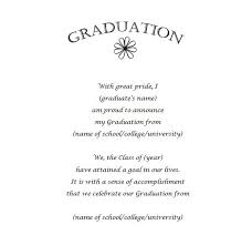 Graduation Announcements 12 Wording Free Geographics Word