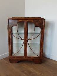 Art Deco Display Cabinet Bookcase With