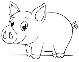 These downloadable and printable coloring pages are fun for adults as well as children. Printable Baby Pig Coloring Page Free Printable Coloring Pages For Kids