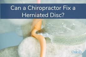 can a chiropractor fix a herniated disc