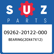 09262-20122-000 Suzuki Bearing(20x47x12) 0926220122000, New Genuine OEM  Part | eBay
