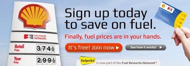 5 cents a gallon savings isn't much of a reward when you compare that to the 24.99%. Reminder Sign Up Online Free Shell Gas Rewards Program Get Discounts On Gas And Earn Free Gas The Thrifty Couple