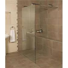 glass linear wetroom panel