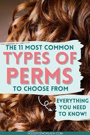 the 11 most common types of perms to