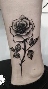 Sunflower with rose tattoo the combination of a wonderfully colored sunflower tattoo paired up with an equally impressive rose tattoo is the best way to go. 14 Awesome Black Rose Tattoos Worth Seeing