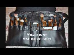 what s in my mac brush belt you