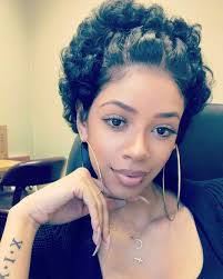 Short hair can be styled into fabulous, pretty and classy updo hairstyles that turns heads and breaks hearts. In Style Short Haircuts For Black Women Crazyforus
