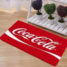 e coca cola rug mat floor door home