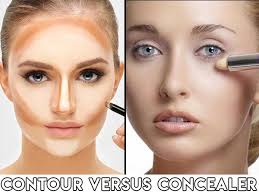 contour versus concealer basics you