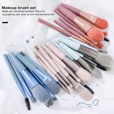 8pcs set makeup brushes soft bristles