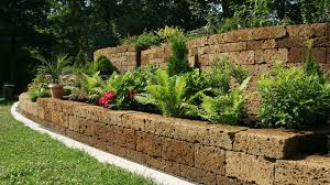 building a retaining wall in your yard