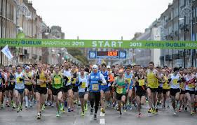 The Dublin Marathon Takes Place On Irelands October Bank