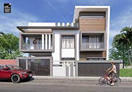 A Modern Duplex Home In Shivamogga