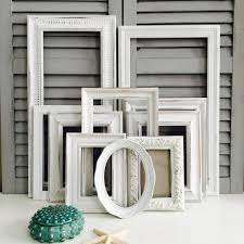 Party Supplies White Picture Frame Set