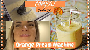 jamba juice copycat orange dream