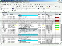 Excel Project Planner Software Management Plan Samples