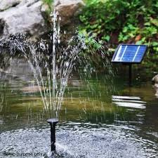 Solar Power Fountain Pond Pool Water