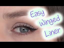 easy everyday winged eyeliner tutorial