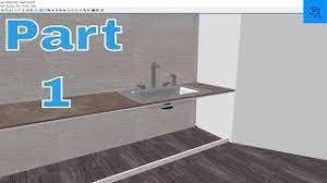 Don't worry about the doors or windows spaces because when using sweet home 3d will create that space when you'll place a window or a door on a certain wall. Kitchen Build Guide In Sweet Home 3d Youtube