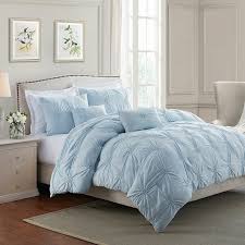 Fl Pintuck Comforter Set