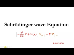 Schrodinger Wave Equation Proof Basic