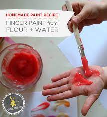 Paint Recipe For Kids Homemade Finger