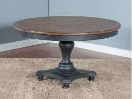 bourbon county round dining table w