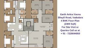 4 Bhk Floor Plan Floor Plans