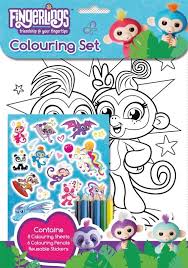 Download this adorable dog printable to delight your child. Fingerlings Colouring Set Wholesale