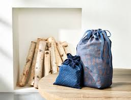 how to make reusable fabric gift bags