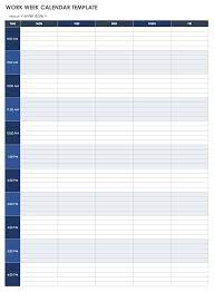 15 free weekly calendar templates