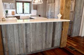 barnwood kitchen cabinets