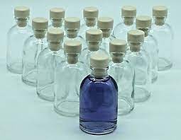 small mini glass bottles 50ml