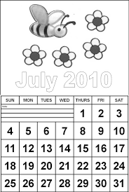 The Symphony Of Life July Calendar 2010