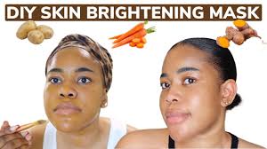 easy diy skin brightening mask and how