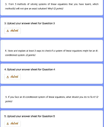 Solving Systems Of Linear Equations