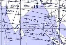 High And Low Altitude Enroute Chart Middle East Me H L 11 12 Jeppesen Me H L 11 12