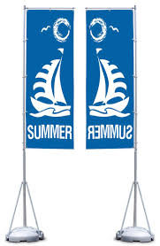 outdoor flags and banners one color