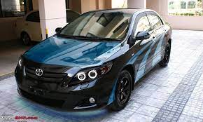 Maybe you would like to learn more about one of these? Modded Toyota Corolla Altis Projector Ccfl Angel Eyes Spoilers Side Visor Page 7 Team Bhp