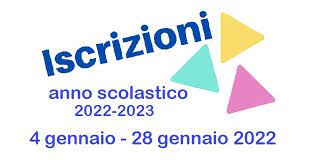 ISCRIZIONI PER L'ANNO SCOLASTICO 2022/2023
